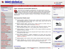 Tablet Screenshot of dobry-obchod.cz